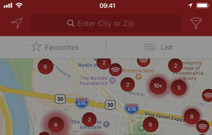 Xfinity WiFi Hotspots screenshot 1
