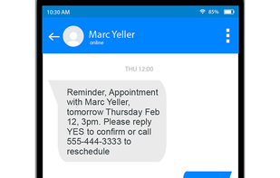 SMS Reminders with Replies