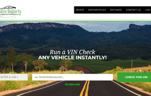 VINCheck Report screenshot 1