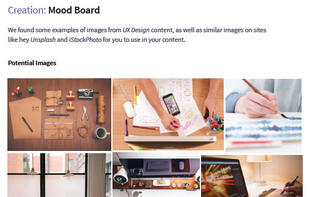 Insights reports: Mood Boards (premium version)