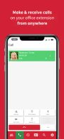 Make & Receive Calls on your office number from anywhere with the pascom mobile softphone app