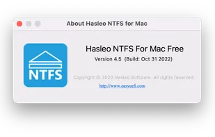 About Hasleo NTFS For Mac