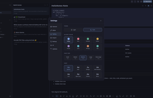 HelixNotes screenshot 1