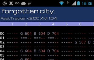 Xmp Mod Player screenshot 3
