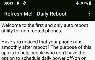 Refresh - Auto Reboot, No Root screenshot 2
