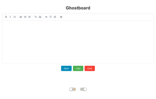 Ghostboard Text Sharing screenshot 1