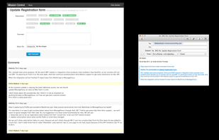 Works perfectly with email, no need leave your inbox.
