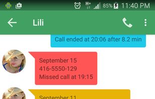 FaceToCall screenshot 3