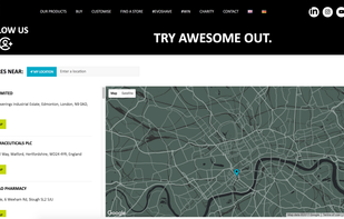 Customer Showcase 1 - custom map color scheme