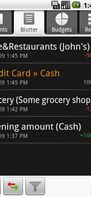 Financisto screenshot 2
