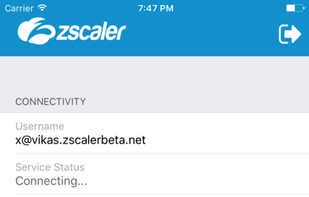 Zscaler screenshot 2