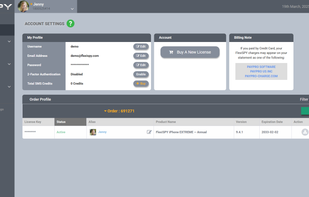 FlexiSPY screenshot 1