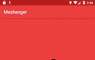 Meshenger screenshot 1