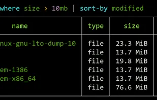Nu pipelines use structured data so you can safely select, filter, and sort the same way every time.