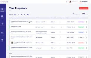 Prospero Proposals screenshot 3