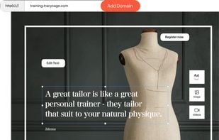 Create engaging websites with our no-code website builder.