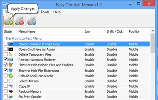 Easy Context Menu screenshot 1