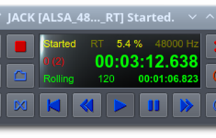 QjackCtl screenshot 1
