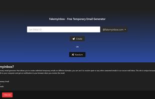 FakeMyInbox screenshot 1