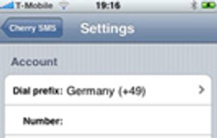 Cherry SMS screenshot 1