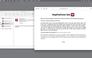 StopTheFonts screenshot 3