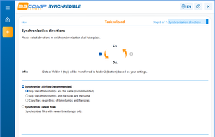 Synchredible screenshot 2