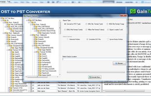 GainTools OST to PST Converter screenshot 2