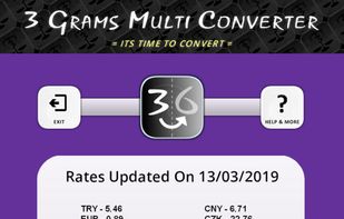 3 Grams Multi Converter screenshot 2