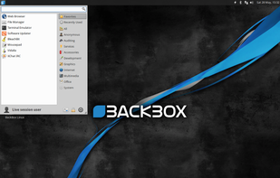 BackBox Linux screenshot 1