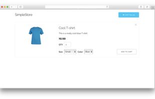 SimpleStore screenshot 1