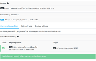 redirection.io screenshot 3