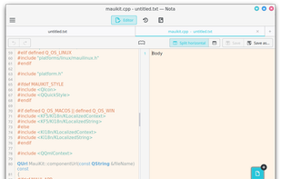 Nota (Maui Applications) screenshot 1