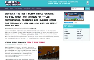 GamesNostalgia screenshot 1