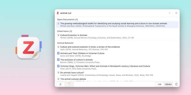 Zotero 8 brings unified citation dialog, improved reading, note tabs and Linux ARM support