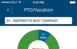 Insperity screenshot 1