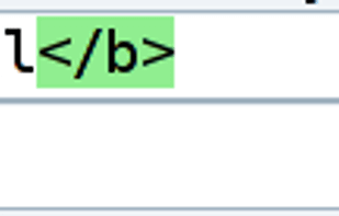 Highlighting XML placeables