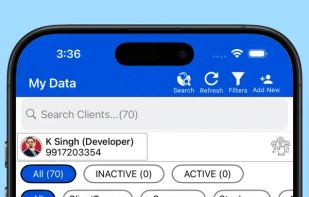MAssist CRM screenshot 2
