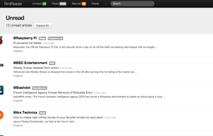 BirdReader screenshot 1