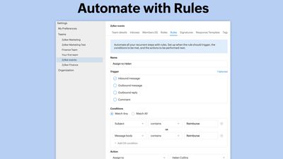 Automate with Rules