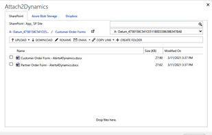 dynamics crm sharepoint integration