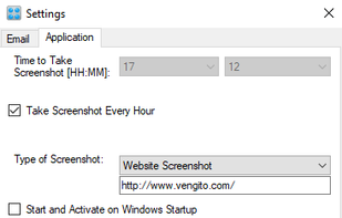 Daily Screenshot Settings 2