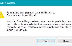 SD Card Formatter screenshot 1