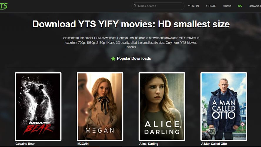 Yify best sale movies free