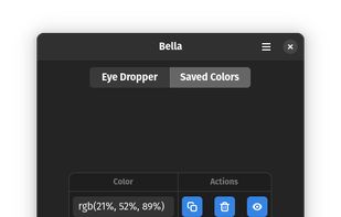 Bella - Color Picker screenshot 1