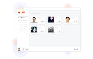 IRU is a new support tool for remote working, offering seamless interaction that allows you to work as if you were in the office.