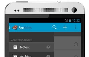
Side Menu

    Archive & Recycle bin to store used up notes
    Style your Sec-Notes from 4 available themes
    Settings - Choose security type
    Settings - Auto backup/restore to Google Drive or Dropbox
    Settings - Back up and restore notes to your SD card

