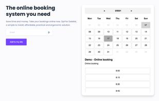 Datelist screenshot 1