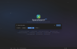 SpaceSearch screenshot 1