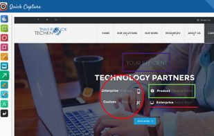 Annotations tools that Quick Capture Provide.