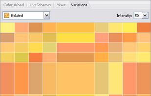 Related colors